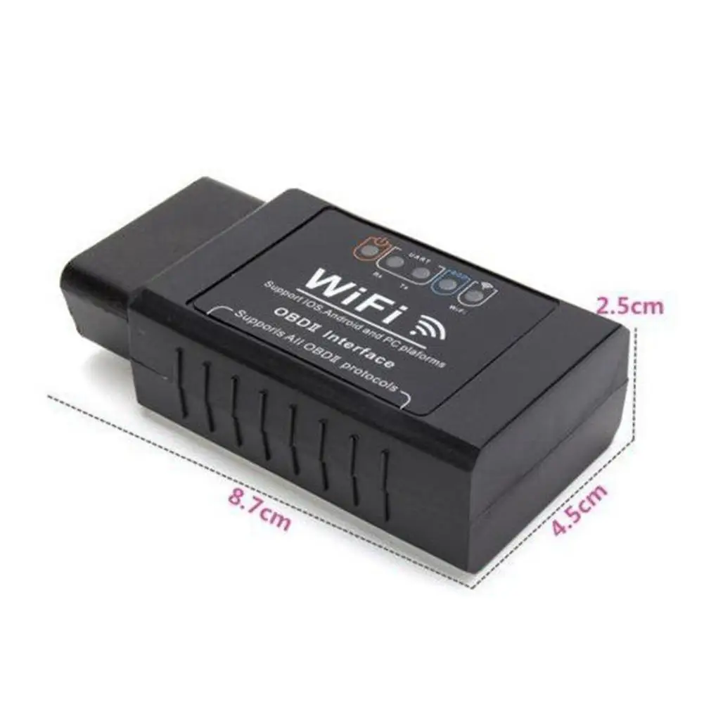 Wi Fi ELM327 OBD2 Авто диагностический сканер скан инструмент для iPhone iPad Android и ПК с