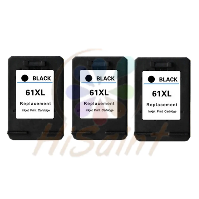

2017 Hot 3PK For HP61 61XL Black Ink Cartridges For HP Deskjet 1000 1050 2000 2050 Inkjet Printer Free Shipping Ink Box