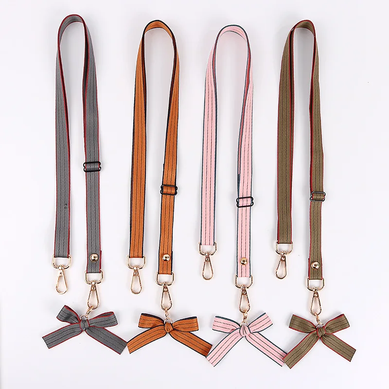 

Cute Bow-Knot Mobile Phone Lanyard Rope For Women Bag Adjustable Strap Keys ID Card Gym USB Badge Holder Lanyards