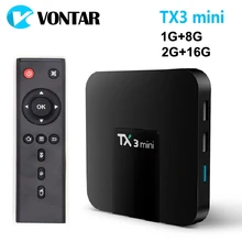 VONTAR TX3 mini Smart TV BOX Android 8 1 2GB 16GB Amlogic S905W Quad Core Set