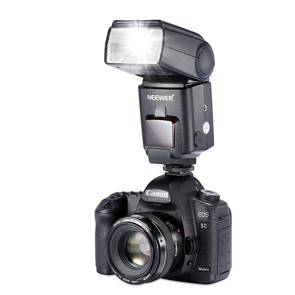 Вспышка Neewer NW680/TT680 вспышка для камеры Canon 5D/MARK 2/6D/60D/700D/50DT3I T2I/других цифровых