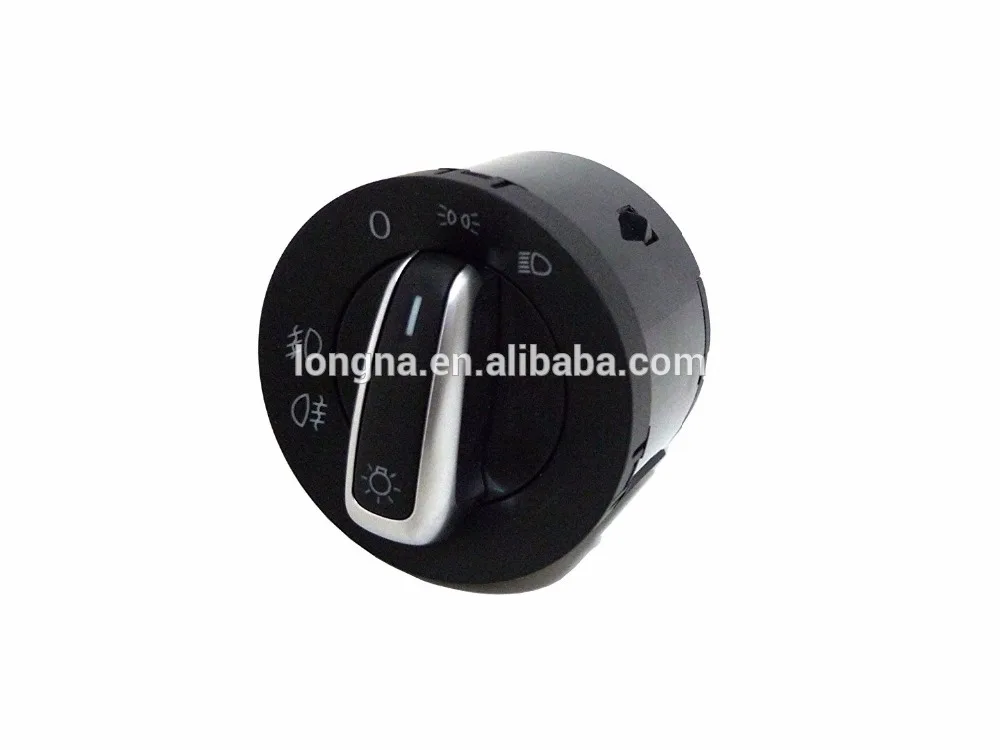 New Chrome Head Lights Headlight Fog Lamp Light Switch Dial Control