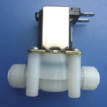 1/" пластмассовый тюбик портативный пластиковый для воды СОЛЕНОИДНЫЕ клапаны, клапанный канал для 1/4" пластмассовый тюбик прибор для очистки воды