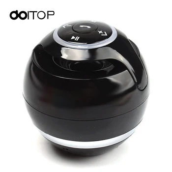 

DOITOP Mini BT Speaker YST-175 Wireless Stereo Subwoofer LED Ball Loudspeaker Handsfree Call FM TF Card For Smartphones