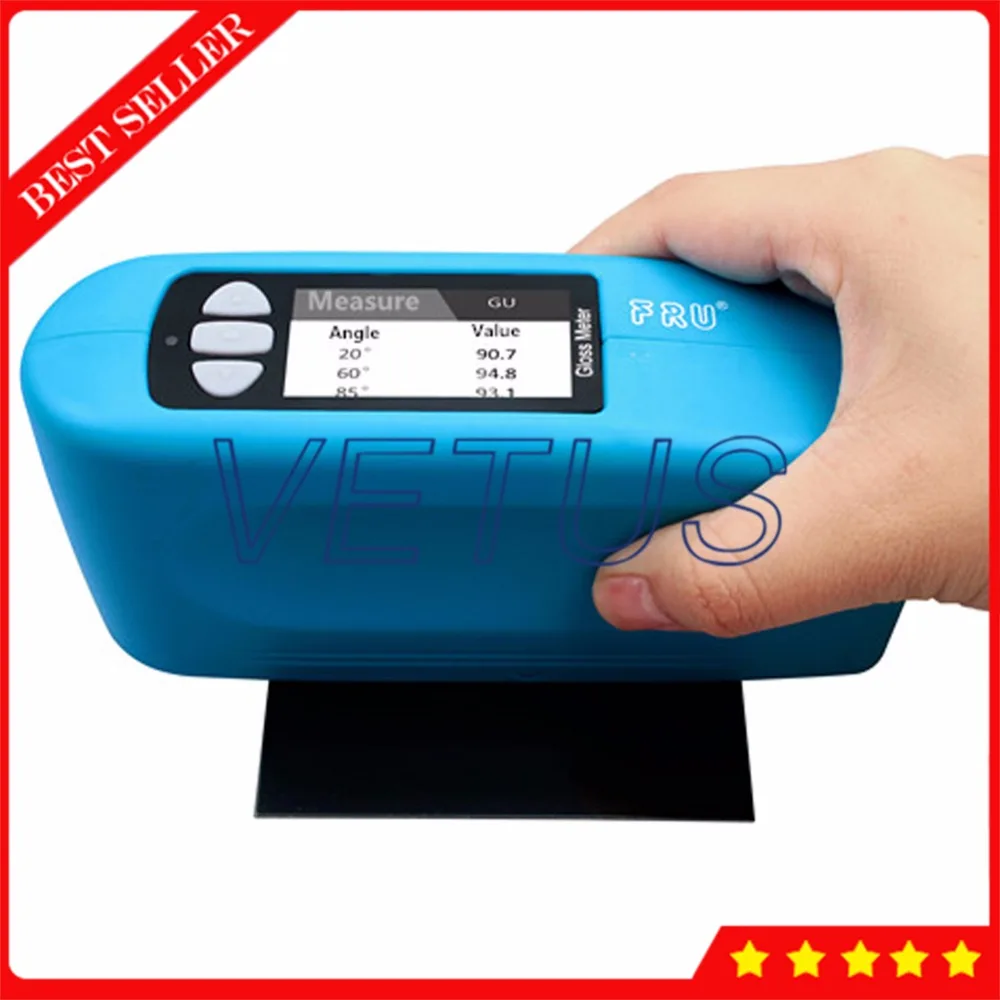 

WG68 Handheld Digital Three Angle 20 60 85 Degree Glossmeter with Portable Multi-angle Precision Gloss Meter Testing Instrument