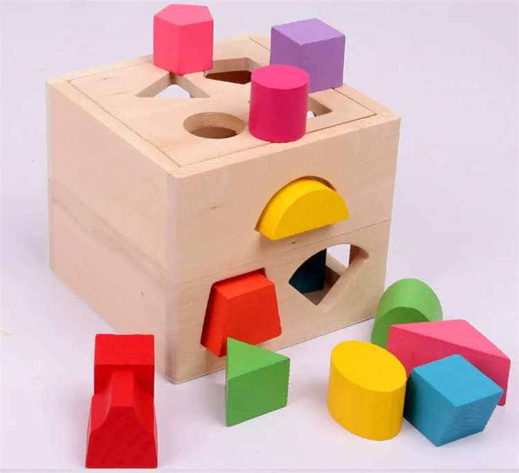 New Arrival ! Baby Wooden Toys Montessori Kids Brinquedos Educativos Children's educational Blocks Toy Learning&Education baby-building-blocks-wooden : image New Arrival ! Baby Wooden Toys Montessori Kids Brinquedos Educativos Children's educational Blocks Toy Learning&Education baby-building-blocks-wooden