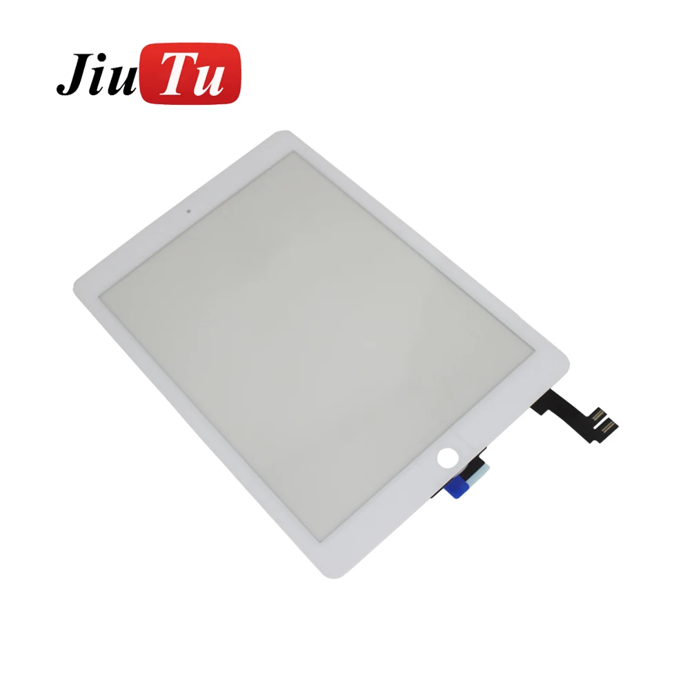 Tested well Replacement For iPad Air 2 2nd Gen Generation A1567 A1566 White Touch Screen Digitizer Glass Lens jiutu (8)