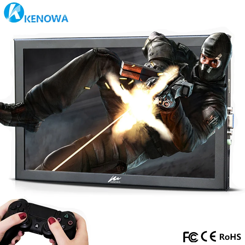 

HOT!!NEW!! 11.6" HD Protable Monitor LCD Display IPS For Raspberry Pi 3 PS3/PS4/XBOx360 with VGA/HDMI interface built-in Speaker