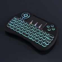RGB Backlight Mini font b Keyboard b font 2 4G Wireless Mini font b Keyboard b