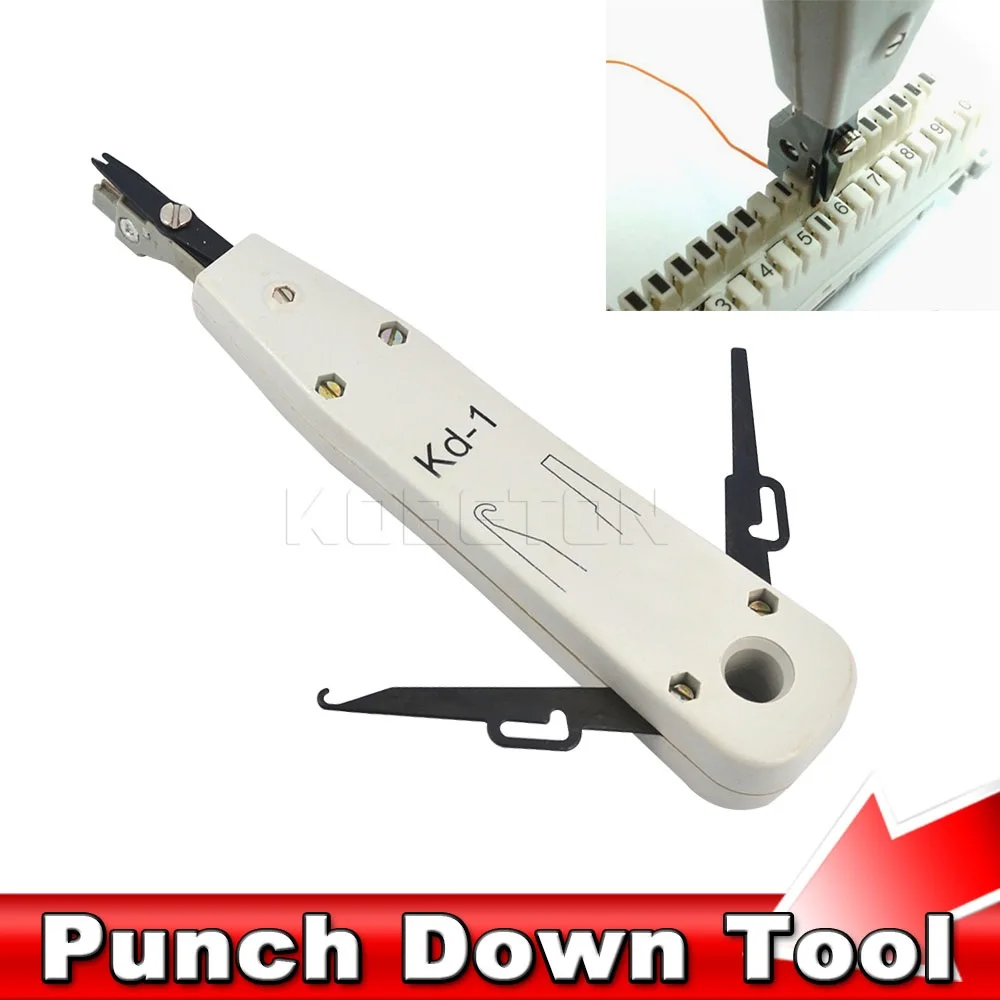 

Newest Punch Down Impact Network Tool cable tools RJ11 RJ45 Cat5 KD-1
