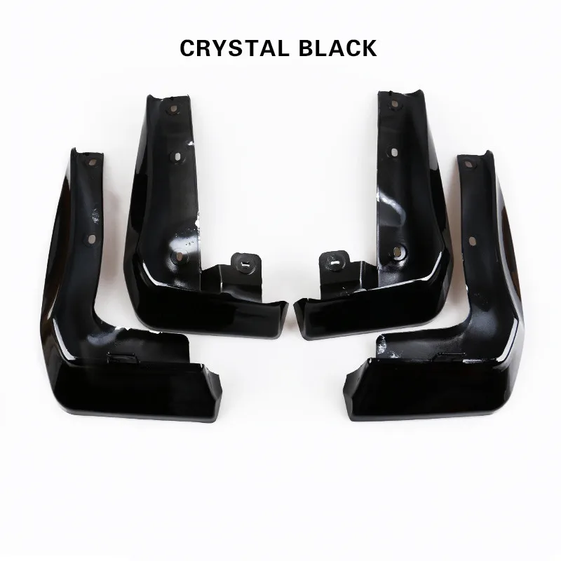Оригинальное автомобильное крыло, лак для выпечки автомобиля, передние задние брызговики для Honda Civic, Автомобильные Брызговики, брызговики, аксессуары - Цвет: Crystal black
