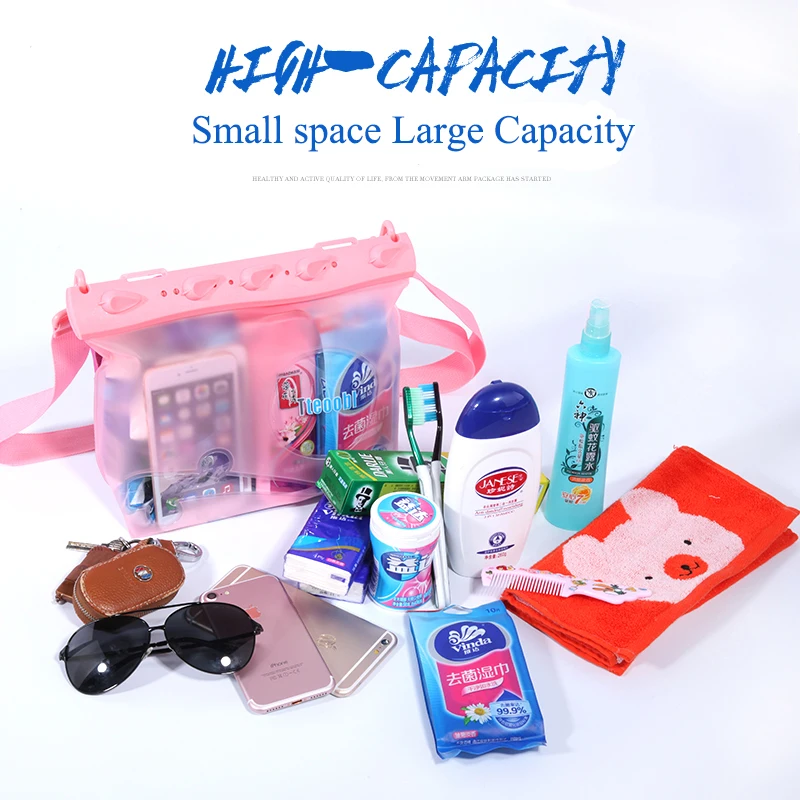 Waterproof Bag Swimming Dry Bag Money Phone Case Storage bag Beach SPA Surfing Scuba Snorkeling Rafting Drifting Waist