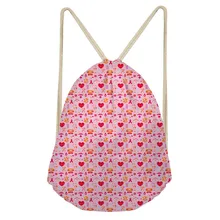 Сумка для медсестры с рисунком медведя из мультфильма, сумка на шнурке, Фирменная женская сумка для фитнеса, ремешки, мягкая сумка для прогулок, рюкзак