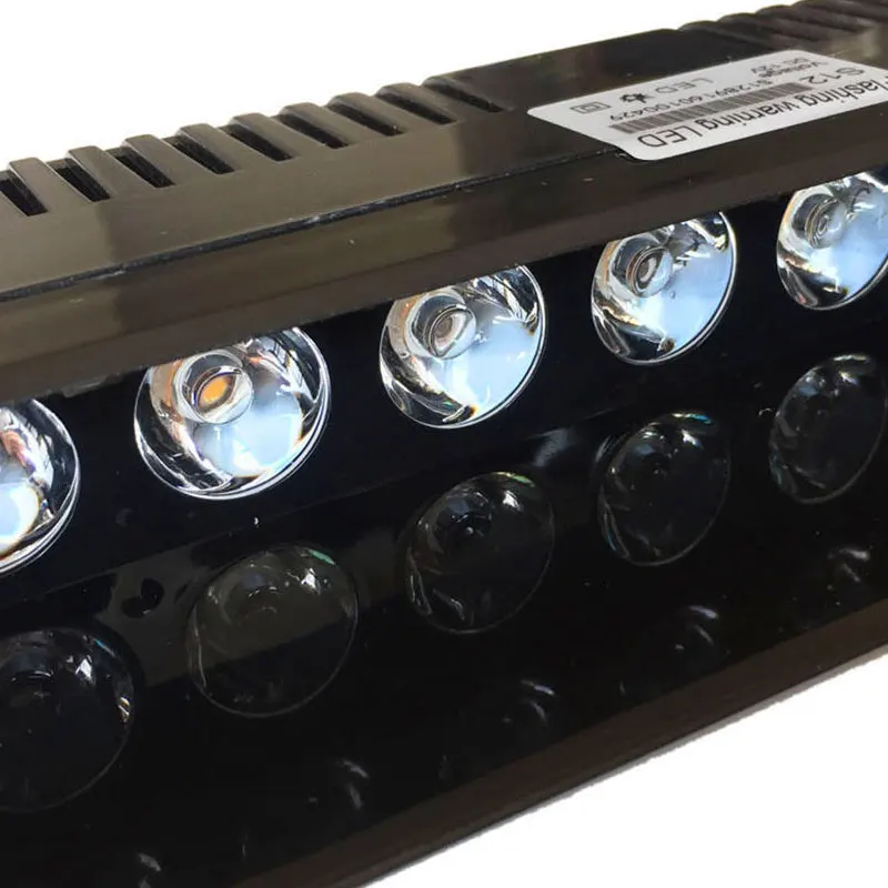 12LED автомобильный Грузовик флэш светильник Предупреждение ющая лампа стробоскоп