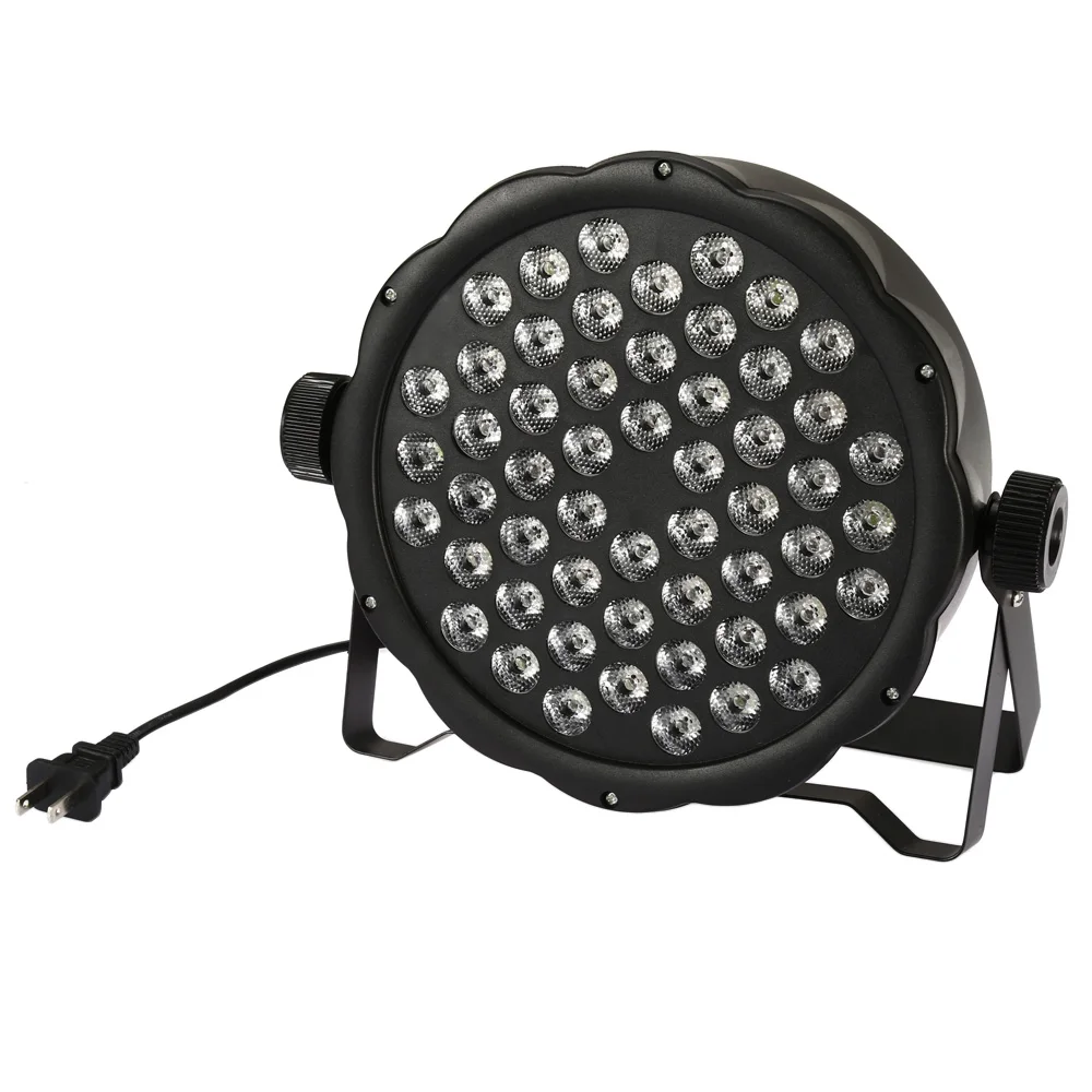 

Modern AC 110 - 220V LED Stage Light 54 RGBW LEDs DMX512 DJ Party Lamp For Ballroom Bands Four Control Modes Professional Lights