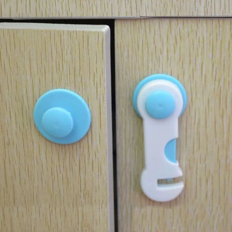 5 قطعة/المجموعة 2 الألوان جودة الأطفال درج سلامة قفل الطفل الاطفال البلاستيك السلامة خزانة دولاب باب خزانة ملابس Fridg رعاية الطفل