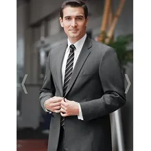 classic suits mid gray for 2017 formal wear custom made suit men groom wedding suit
