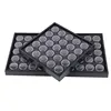 Empty 25/50 Space Nail Art Powder Gems Rhinestone Storage Container Case Box Plate Manicure Tool 1