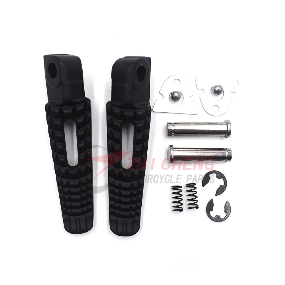Motorcycle Footrests Motorcycle Foot Pedals Motorcycle Front Rear Footrests Foot pegs For Suzuki GSR400 GSR600 GSXR600 GSXR750 GSXR1000 GSX1300R GSXR1300 B-king Hayabusa