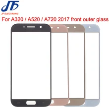 Écran tactile de remplacement, pour Samsung Galaxy 2017 A320 / A520/A720, 10 pièces/lot, verre extérieur avant LCD 