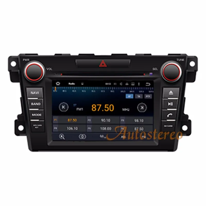 Discount Android 8.0 7.1 Car DVD Player GPS Navigation for Mazda CX-7 2008-2015 Video Player Multimedia HeadUnit stereo tape recorder pad 12