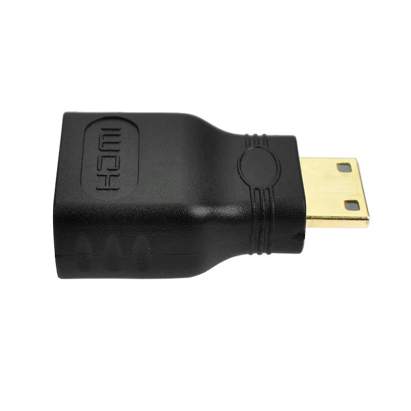 Trumsoon Mini Micro HDMI to HDMI Adapter Converter Cable Male to Female 1080P Cables for TV PS3 projector