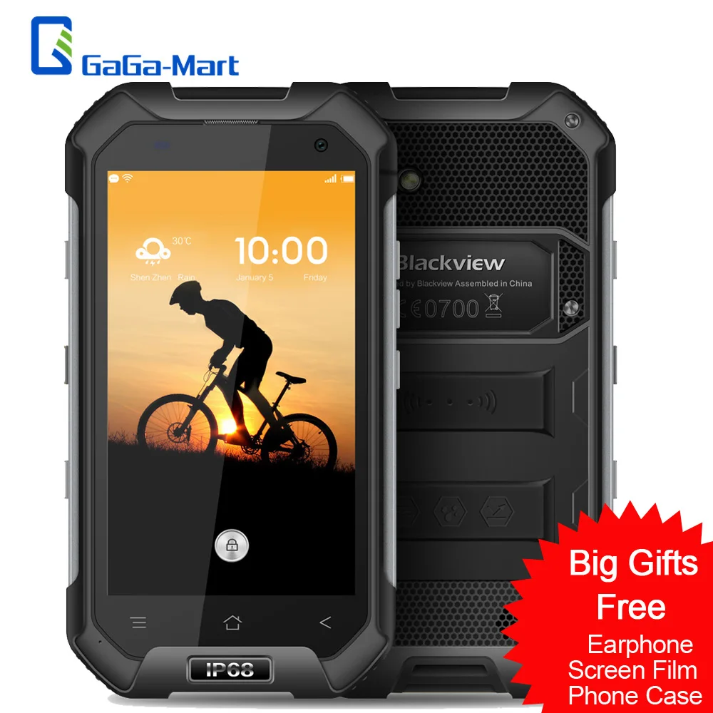 bilder für 4500 mAh Blackview BV6000 4G Handy Android 7.0 MT6755 octa-core 2,0 GHz 3 GB + 32 GB 13.0MP IP68 Wasserdicht 4,7 "HD Smartphone bilder für 4500 mAh Blackview BV6000 4G Handy Android 7.0 MT6755 octa-core 2,0 GHz 3 GB + 32 GB 13.0MP IP68 Wasserdicht 4,7 "HD Smartphone