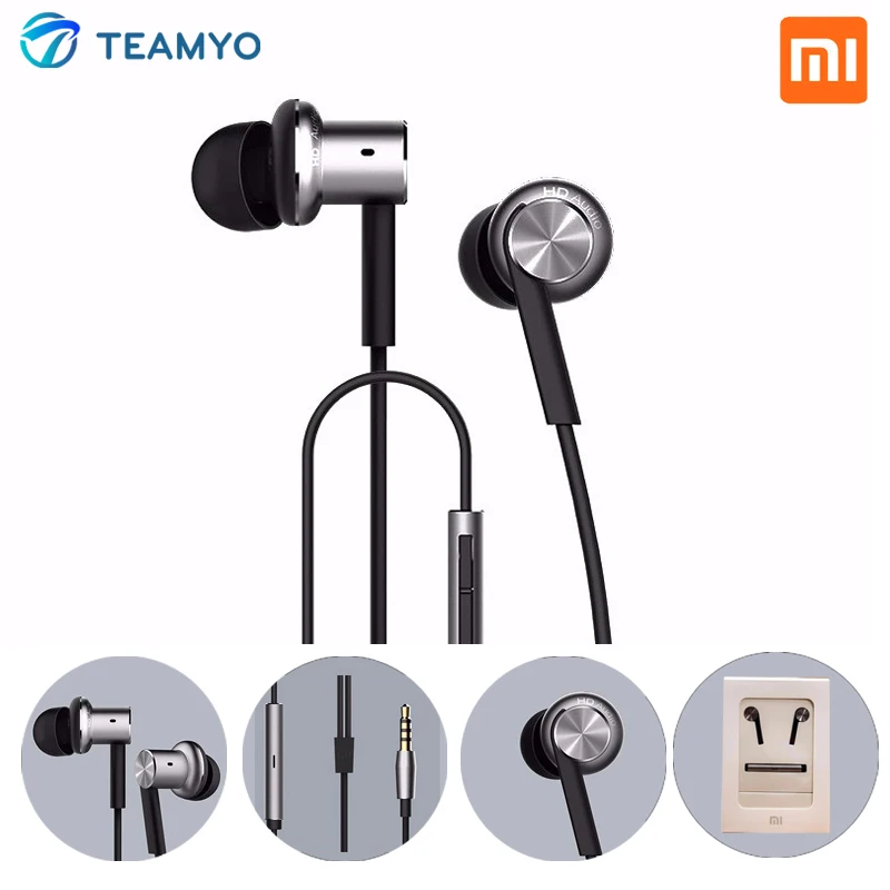 Original Xiaomi Hybrid | Pro HD Earphone In-Ear Mi Piston HiFi Headset With Mic Music Player Sound Quality mi fones de ouvido  
