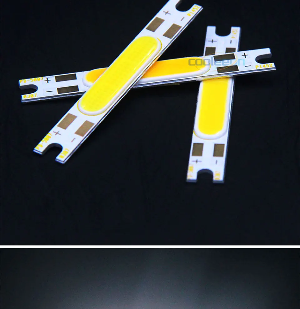 507MM 9V 5W COB LED Strip Light Source for Wall Lamp Desk Work Lights 5CM COB Chip Warm Natural Cold White LED Bulbs (8)