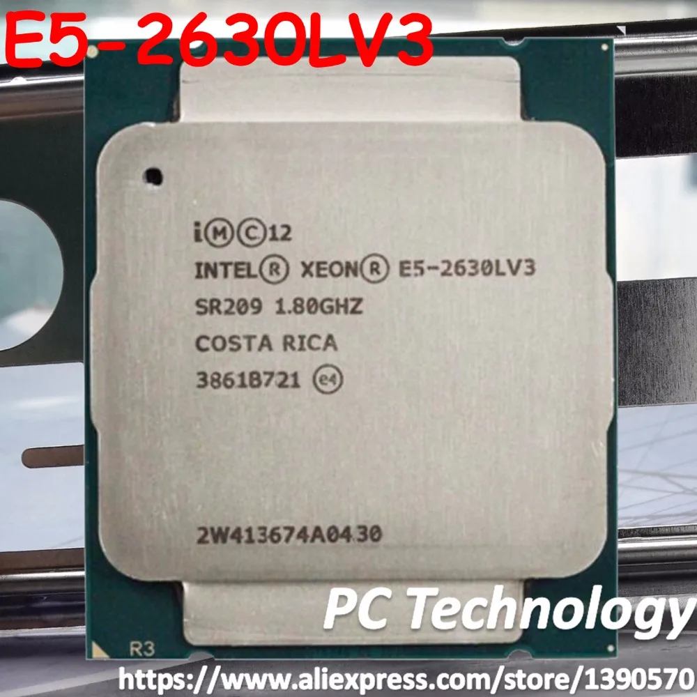 Оригинальный процессор Intel Xeon oem-версия E5 2630LV3 8 ядер 1 80 ГГц 20 МБ 22 нм 2630L V3 |