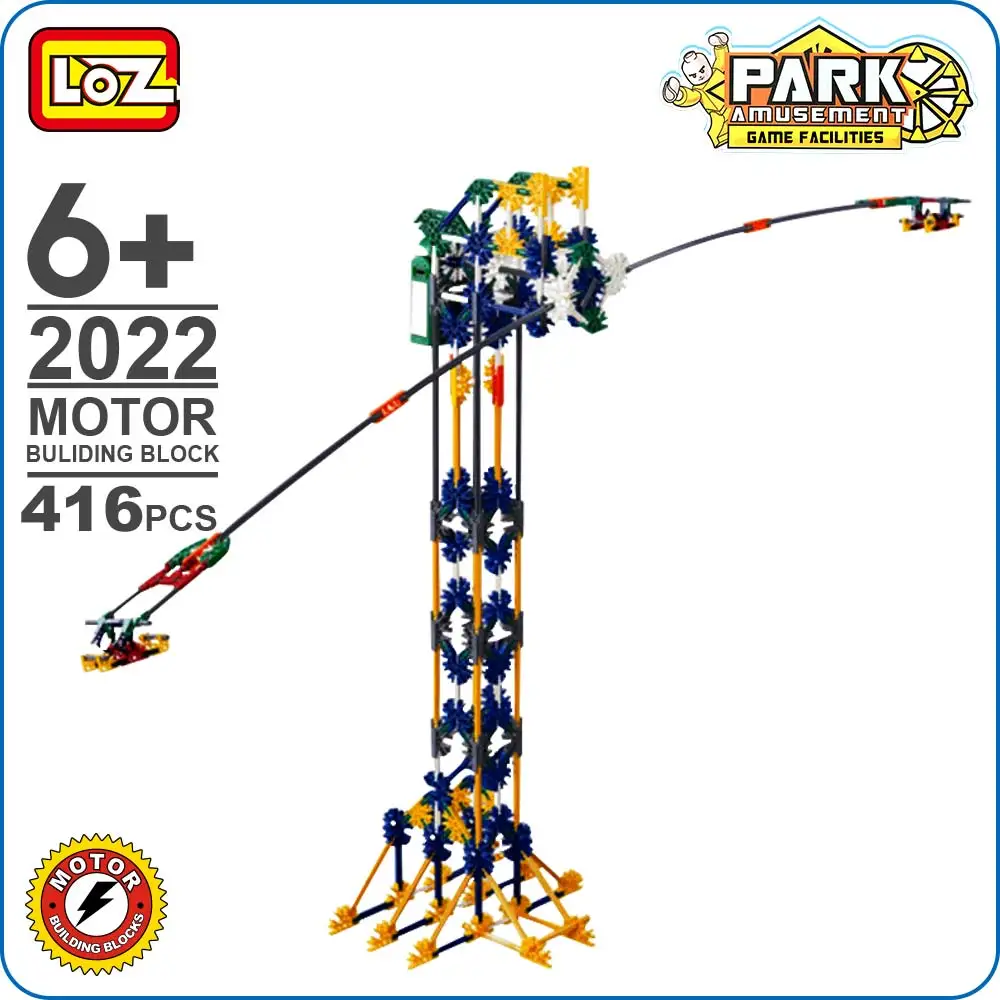 

LOZ Blocks Technic Swing Hammer Building Blocks Enlighten Bricks Playground Plastic DIY Model Brains Assemble Toys For Boy 2022