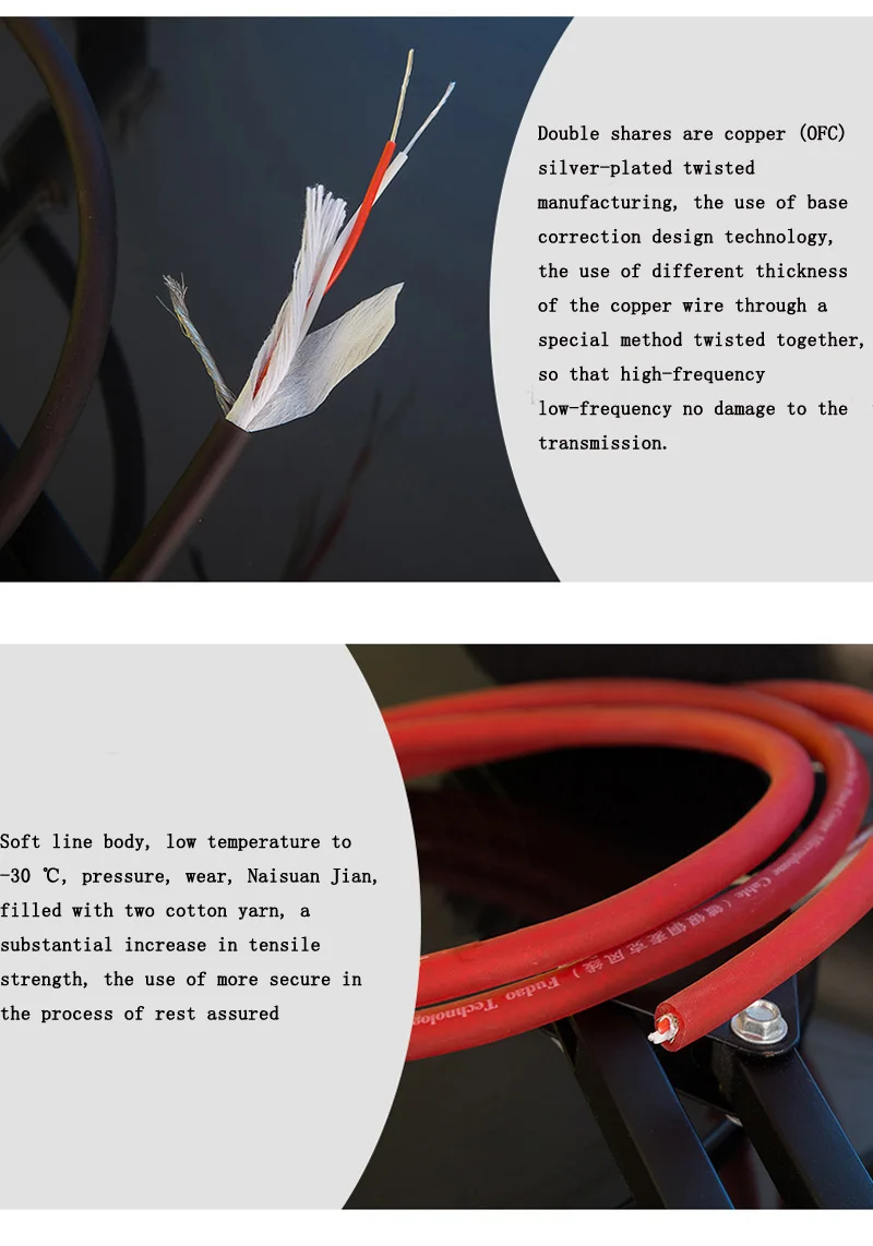 1 м Медный провод Серебряная пластина для DIY Interconnect XLR микрофонный кабель аудио кабель gs-192a