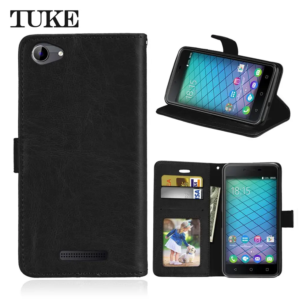 Brand TUKE Case For BQ 5059 BQS-5059 BQ5059 Strike Power Leather Flip Coque for BQ-5059 Cover S5059 | Мобильные телефоны и