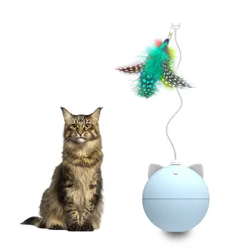 

Toys For Cats Cat Interactive Ball Automatic Toy With Silent Motor Automatic Rolling Ball For Cats Colorful Light