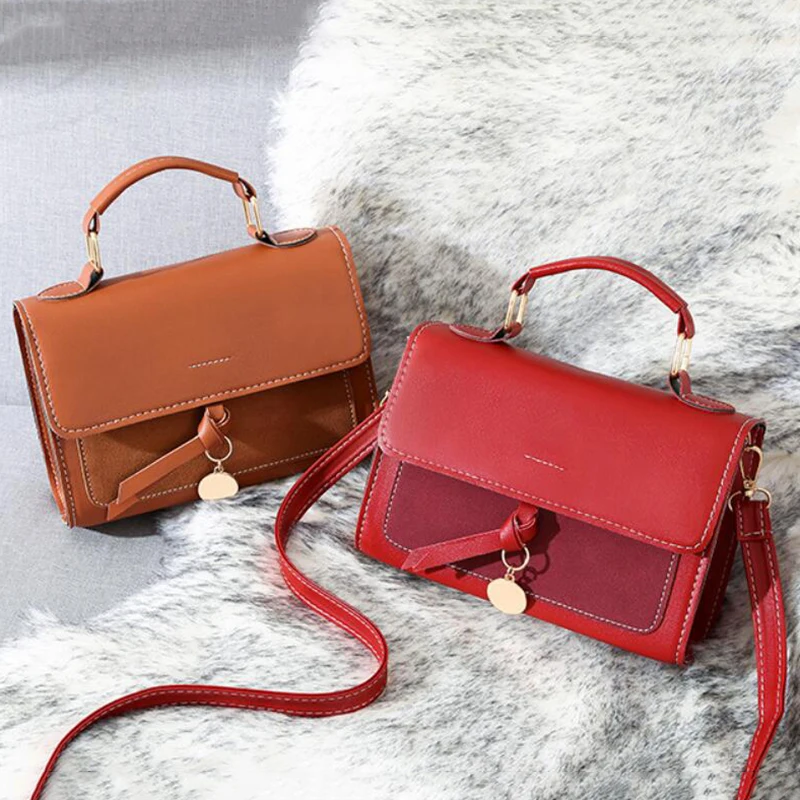 New Luxury Women Leather Handbag High Quality PU Shoulder Bag Brand Designer Crossbody Bags Small Fashion Ladies Bags