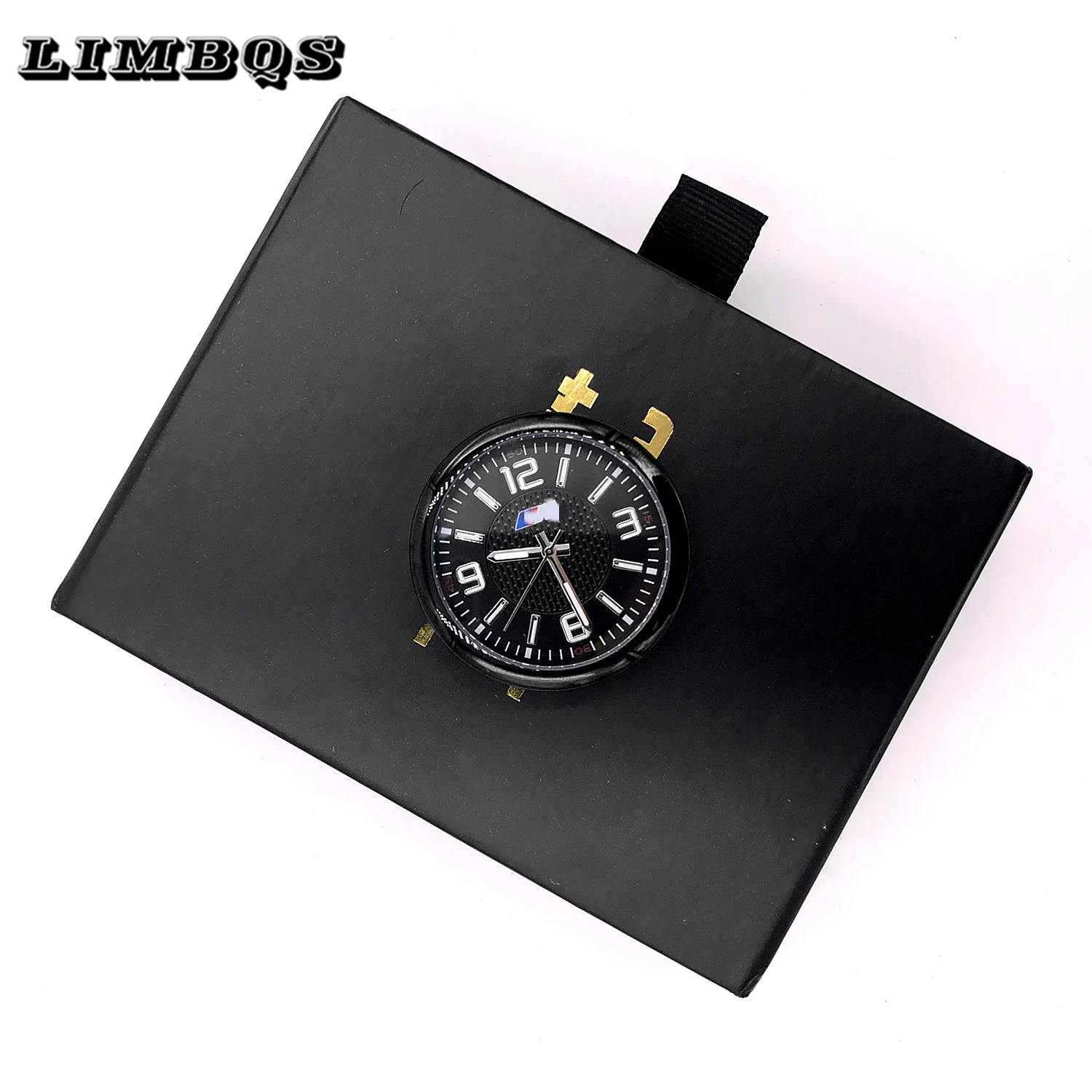 

Luxury Car Clock designed for BMW f10 f11 f30 f32 f15 f16 g30 g50 f25 26 e90 high quality front air outlet inlet clock with clip