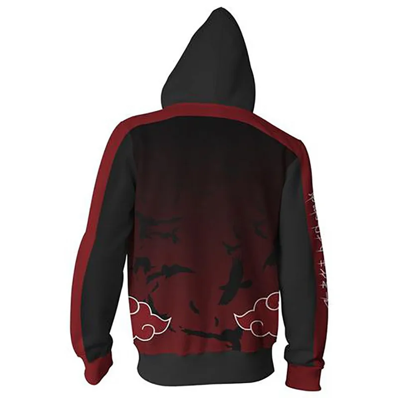 Beste Anime Naruto Boruto Hoodie Uzumaki Boruto Naruto Uchiha Sasuke Akatsuki Tops Hoodies Sweatshirt Dunne Rits Jas Outfit