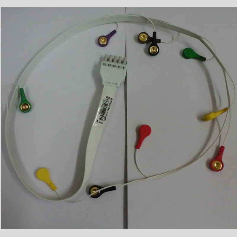 

ECG Cable ECG lead of CONTEC TLC5000 12-Channel ECG Holter Monitoring Recorder System
