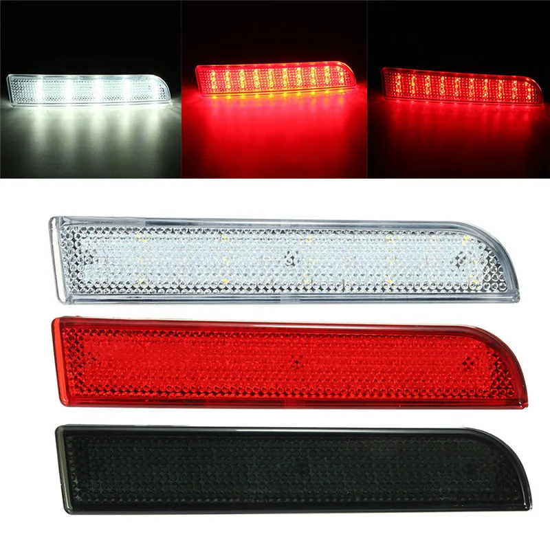 2 шт. 3528 SMD 30LED красный задний бампер отражатель тормоз остановка поворота свет