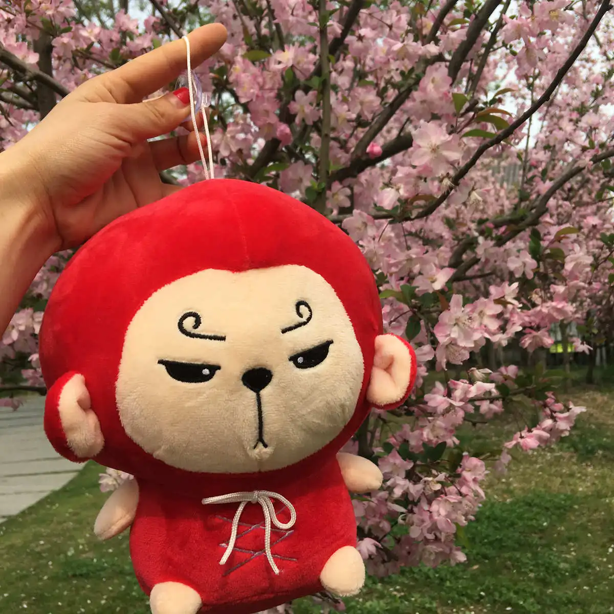 20 см цветок путешествия Hwayugi обезьяна каваи игрушки Гоку корейский ТВ корейский Odyssey Star присоски куклы для детей