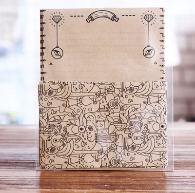 Конверты 12 шт./компл. 4 конверта + 8 конвертов в форме лабиринта|sobre papel|letter paper setsets
