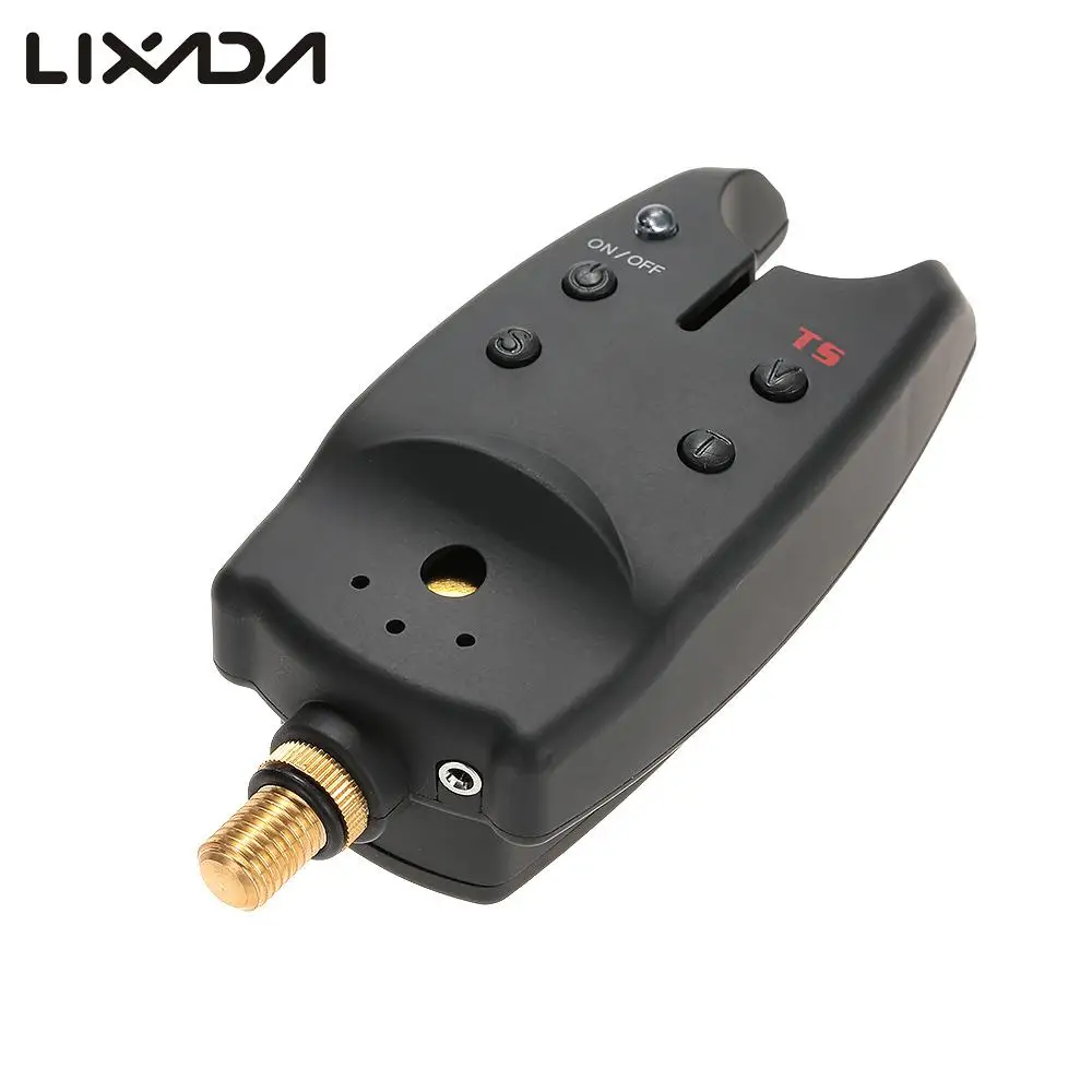 

Lixada Wireless Fishing Alarm Fishing Alerts Bite Alarm Pesca Bell Tool JY-9 Carp Indicator LED Sound Carp Fishing Tackle Gear