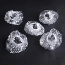 100 шт./упак. одноразовые водонипроницаемые наушники крышка уха прозрачный оптом F0227