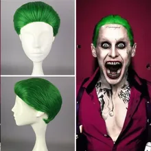 Костюм Бэтмена из сериала «Suiscide Squad Joker» для косплея «Джек Джозеф отряд самоубийц»; костюм для косплея; короткий зеленый цвет; жаростойкий