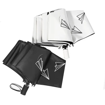 

Man Umbrella Rain Women Anti-UV Waterproof Three Folding Female Parasol Male Sunny Umbrella UV Protection Compact Outdoor New