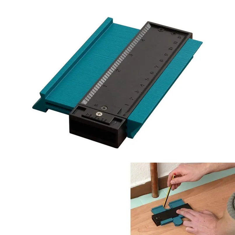 

Plastic Gauge Contour Profile Copy Gauge Wood Edging Shaping Measure Ruler Tiles General Tools