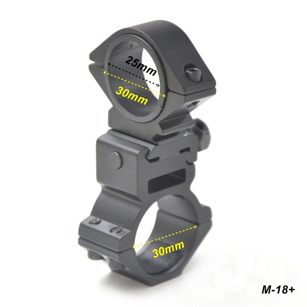 AloneFire Hunting 30mm Scope Mount Rifle Laser Torch Rings Bike Bicycle
