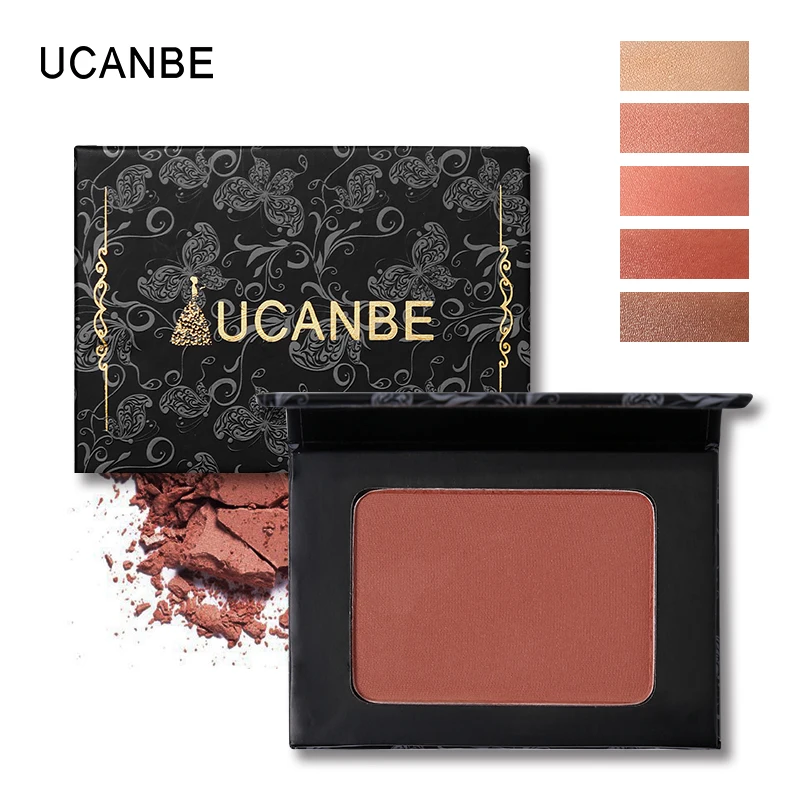 

5 Colors Face Blush Makeup Blush Bronzer Palette Cheek Natural Blusher Pressed Powder Mineral Professional Contour Shadow