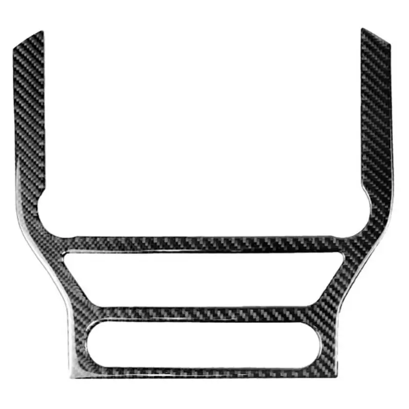 

Car Auto CD Panel Sticker Carbon Fiber Styling Decals for Mustang 2015-2017