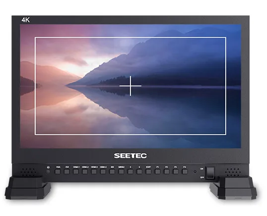 SEETEC 4K156-9HSD 15,6 дюймов ips 3g SDI вещательный монитор UHD 3840x2160 4K видео монитор lcd 4x4K HDMI Quad Разделенный экран VGA DVI